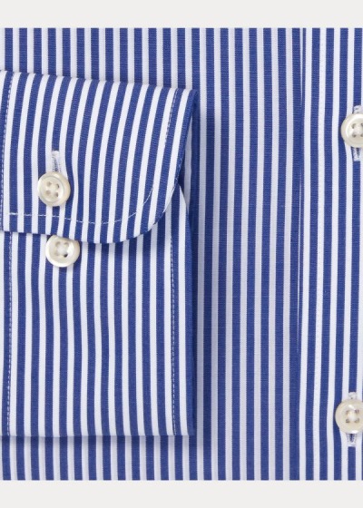 Polo Ralph Lauren Slim Fit Striped Skjorter Herre Danmark (GHZIU4960)